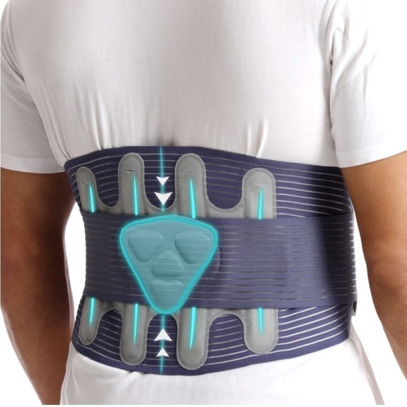 Brand New Back Brace Lumbar Support Belt Back Pain Relief Support Posture - Picture 2 of 11